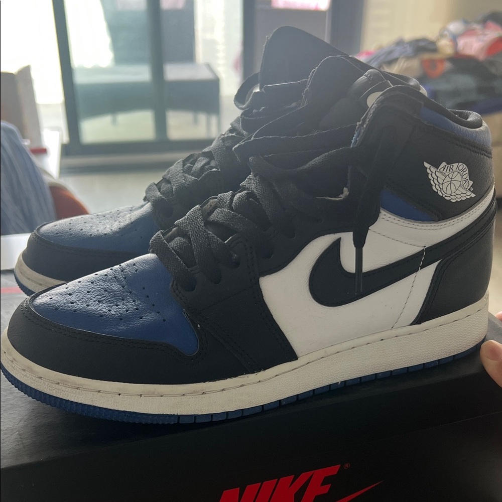 Nike Air Jordan 1 High - Black, Blue, White